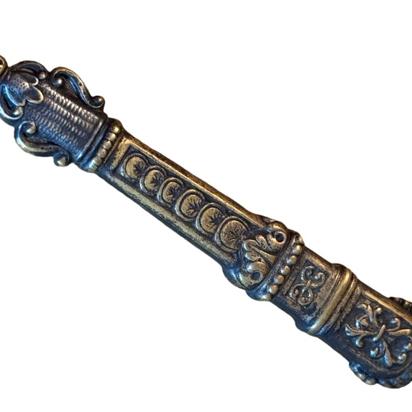 RARE Antique French Silver Art Nouveau Needle Sewing Case Etui Very Ornate - Picture 4 of 4